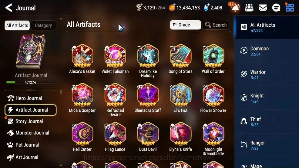 Epic Seven Accounts GLOBAL UnVerif|New Era|5 ML (Rhiana&Lucellia,Harse image 9