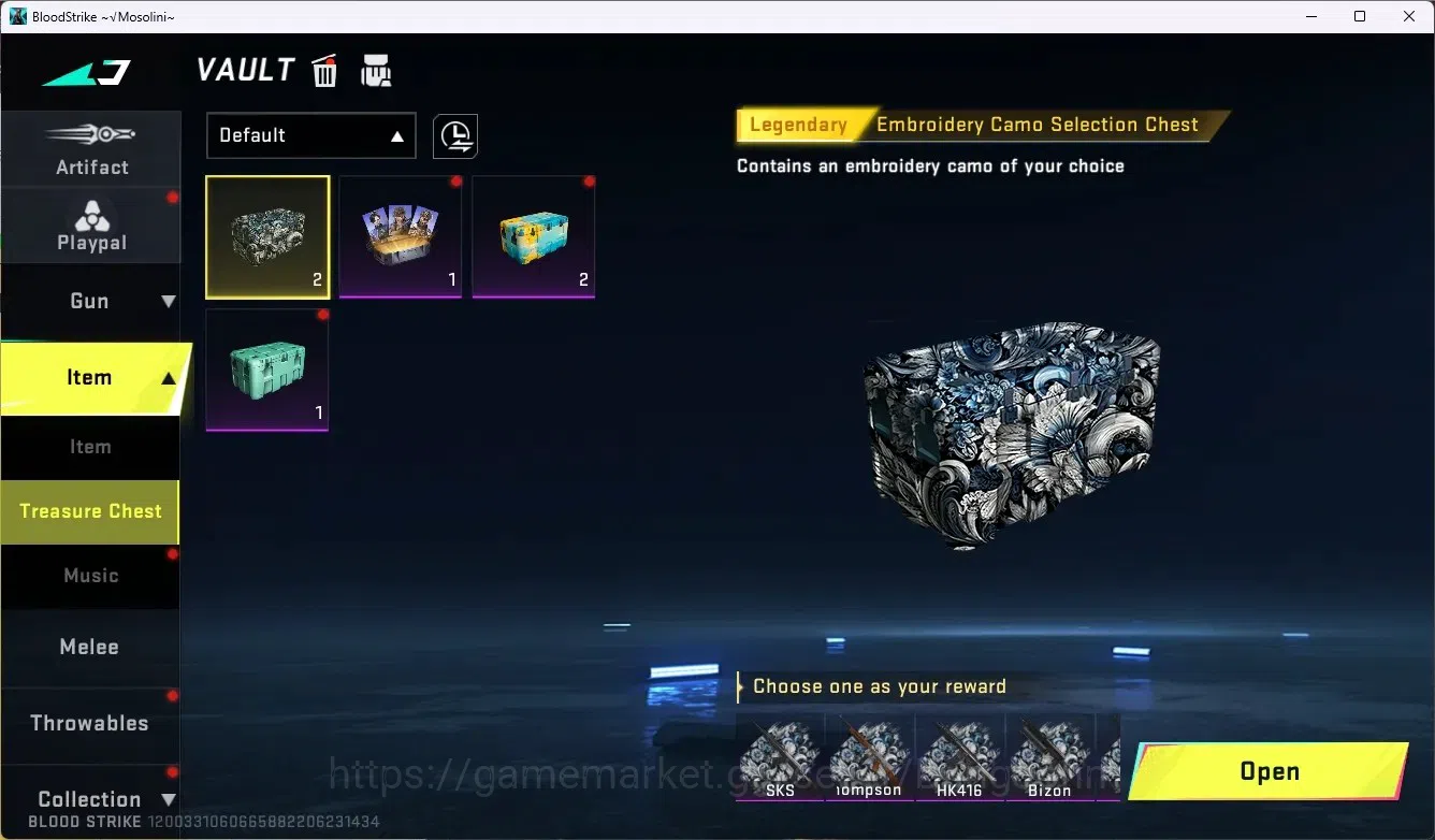 Blood Strike Accounts ASIA |Melee Ultra Lightblade - Dark Force |More Ch image 3