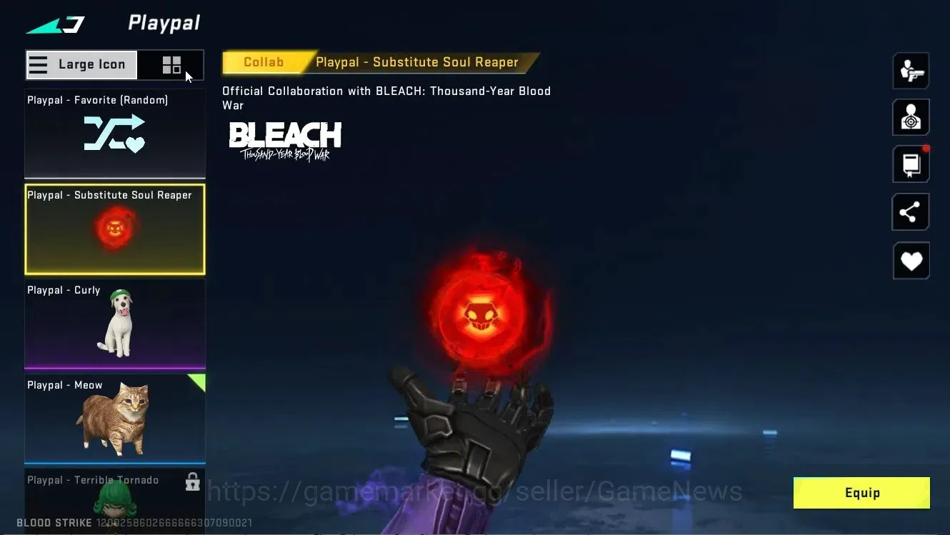 Blood Strike Accounts Collab Skin ASIA|ETERNAL ZERO-Odashadow|Collab BLEACH[Ethan-Byakuya]+EVA[SCAR-EVA08]|ULTRA MELEE 12
