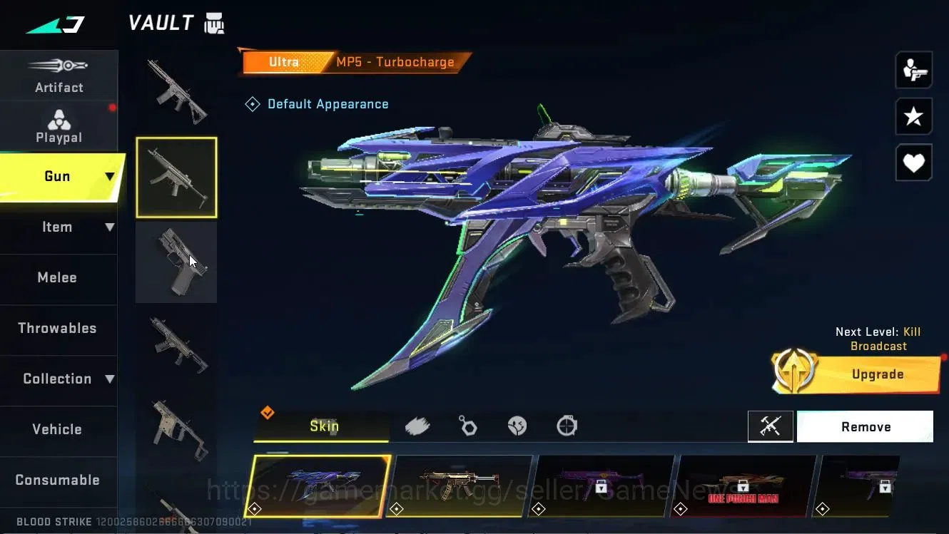 Blood Strike Accounts Collab Skin ASIA|ETERNAL ZERO-Odashadow|Collab BLEACH[Ethan-Byakuya]+EVA[SCAR-EVA08]|ULTRA MELEE 14