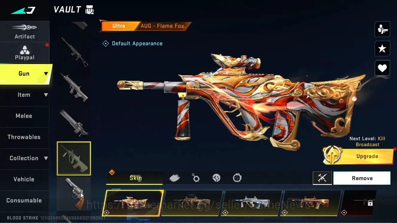 Blood Strike Accounts Collab Skin ASIA|ETERNAL ZERO-Odashadow|Collab BLEACH[Ethan-Byakuya]+EVA[SCAR-EVA08]|ULTRA MELEE 20