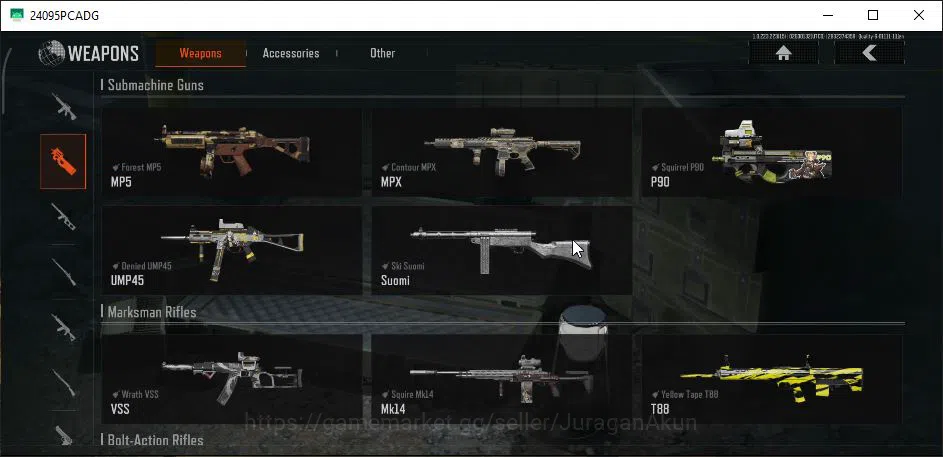 Arena Breakout Accounts Mid-Tier [MOBILE] Lv30|SV 49M|CV 33M|Machete Battel,Shovel Sapper|MDR Speed SQB,Etc|Gear Skin|CN 7