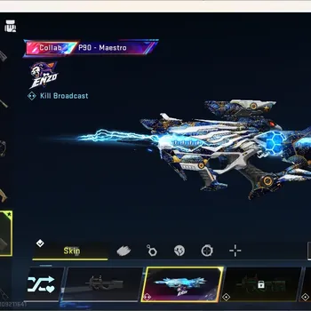 Blood Strike Accounts Collab Skin ASIA| P90 - Maestro |Eternal MP7-Tidesong Lv.3|Ultra Melee The Iron -|2 Collab Gun|6 Ultra