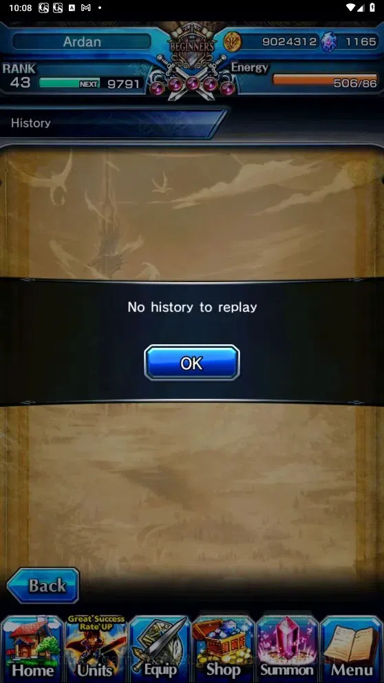 Grand Summoners Accounts Global | Rank 43 | 1.165 Crystal | 7 Ascend | Shir image 2