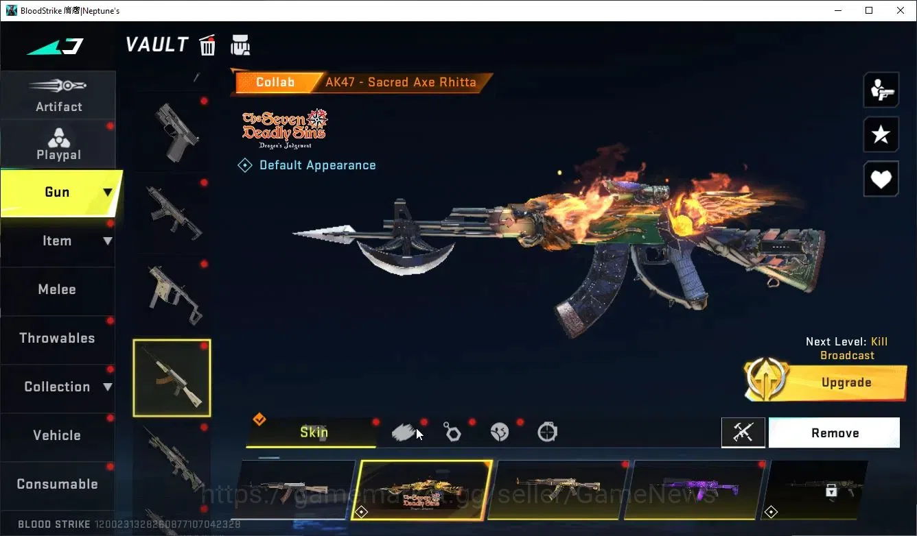 Blood Strike Accounts ASIA|MELEE AXE-Crystal|21 ULTRA[Ethan-AgentZ,Etc]+ image 18