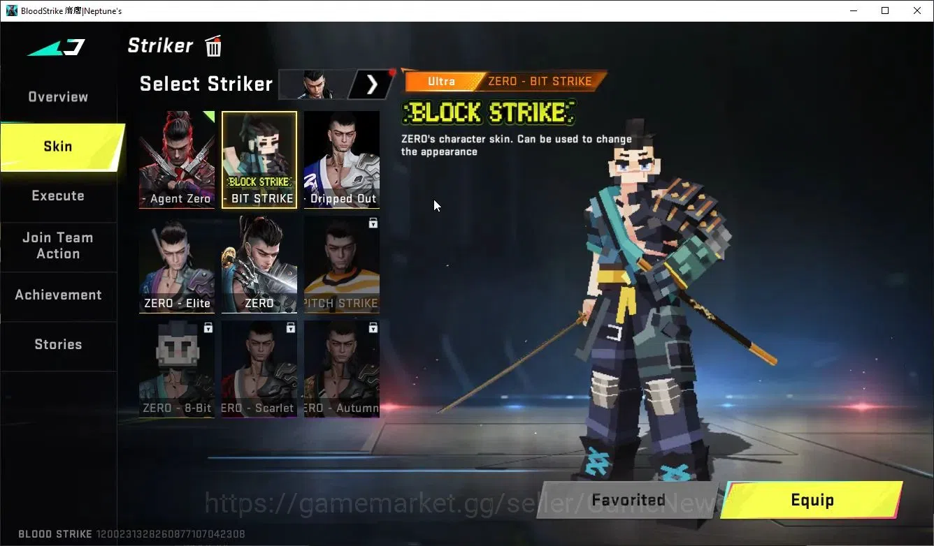 Blood Strike Accounts ASIA|MELEE AXE-Crystal|21 ULTRA[Ethan-AgentZ,Etc]+ image 4