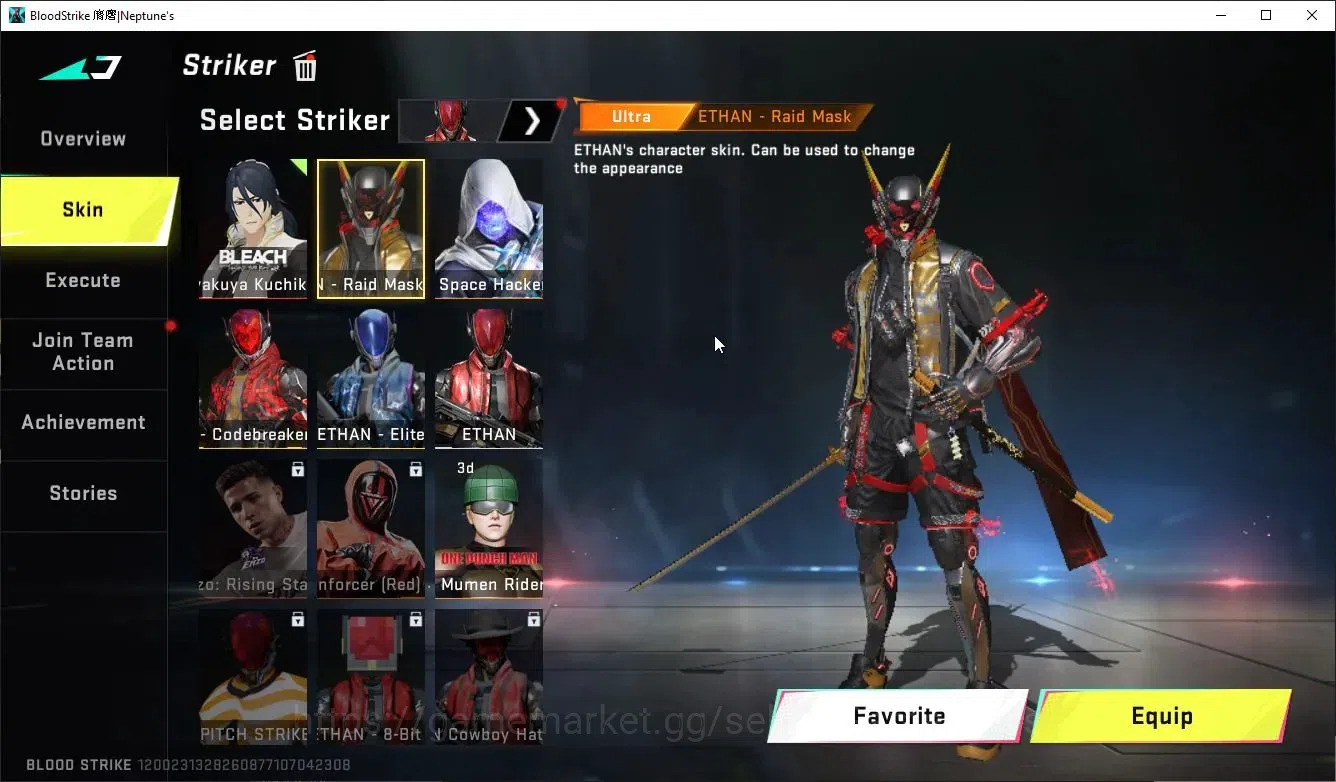 Blood Strike Accounts ASIA|MELEE AXE-Crystal|21 ULTRA[Ethan-AgentZ,Etc]+ image 6