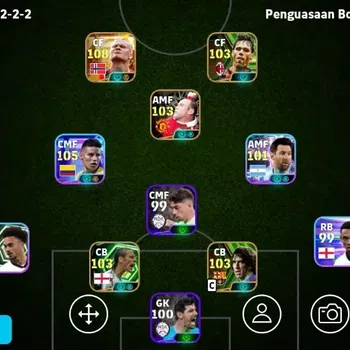 eFootball Accounts Legends & Iconic Players Mobile|PW 3080|New Erling Haaland BigT,New James Rodriguez New,Rio Ferdinand