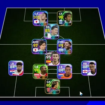 eFootball Accounts Legends & Iconic Players Android|Power 2816|Epic Raul,David Seaman|7ShowTime Ueda Ayase,Kubo