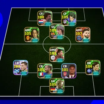 eFootball Accounts Legends & Iconic Players EFOOTBALL 2026 |EPIC RUUD GULLIT BROKEN,BIG TIME KVARATSKILIA, JOHAN CRUYFF, M