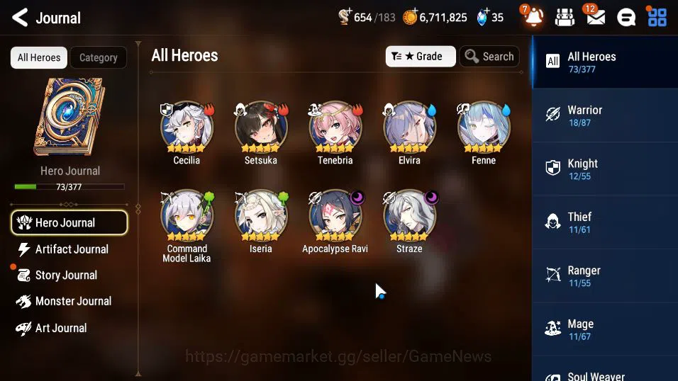 Epic Seven Accounts GLOBAL Unverif|New Era|2 ML(Straze,Apocalypse Ravi image 15