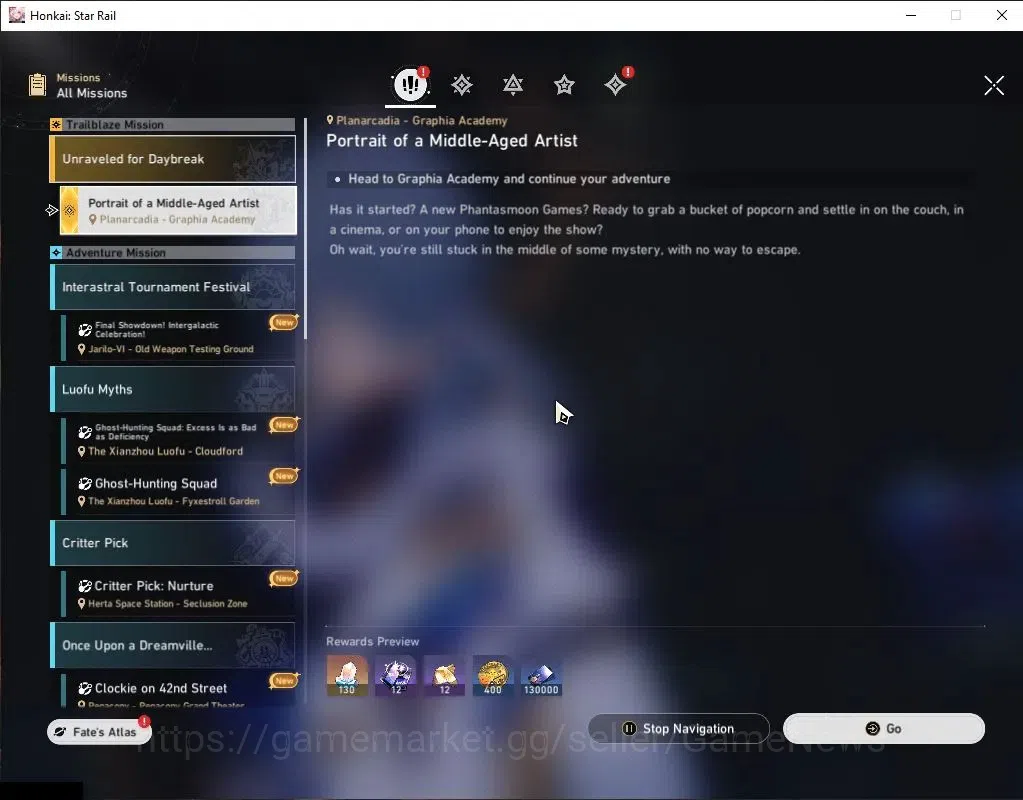 Honkai Star Rail Accounts Asia|TL 70|Free GI|20 SRSP|15 Limited|[Sunday,Sabe image 12