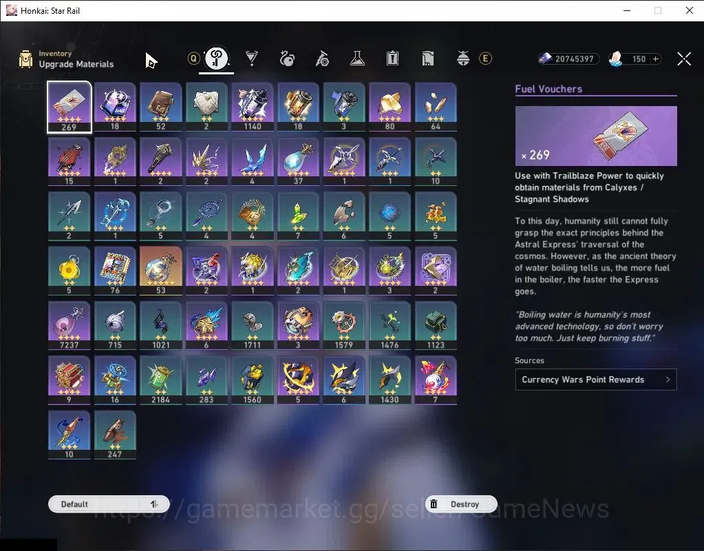 Honkai Star Rail Accounts Asia|TL 70|Free GI|20 SRSP|15 Limited|[Sunday,Sabe image 8