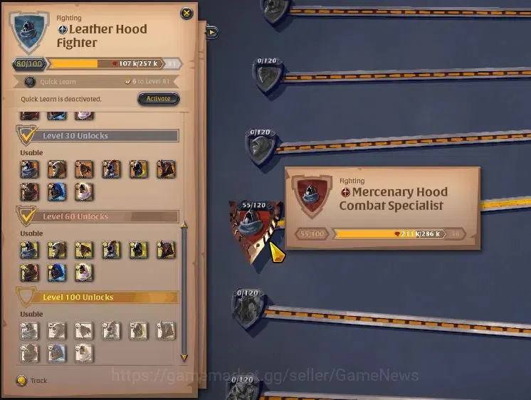Albion Online Accounts ASIA | 3,66M Total Fame - 13M Bank Value - 1,3M Si image 7