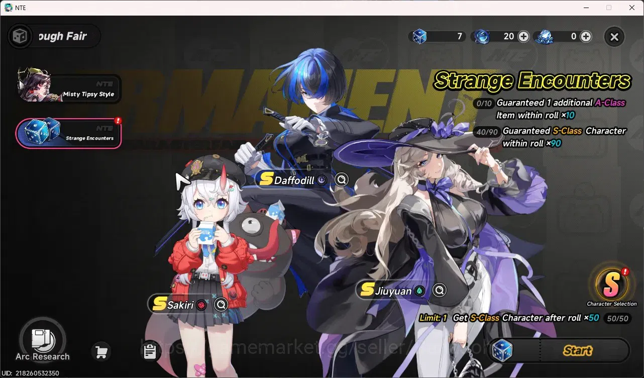 Neverness to Everness Accounts EU | Starter LV 3 | 2 SSR Hotori, Sakiri + 1 SSR S image 2