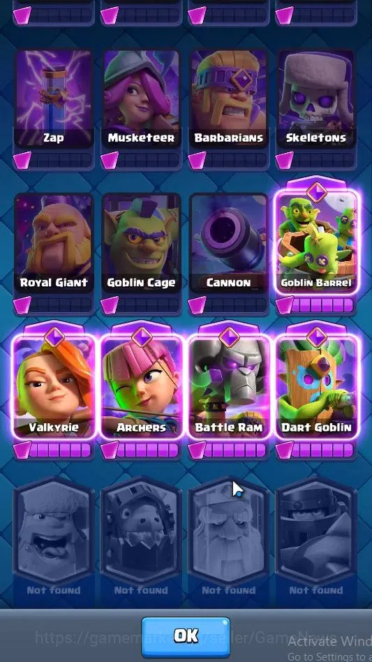 Clash Royale Accounts KTL 9|Trophy 3135|Card 51|Limited Skin|1 Hero 5 EV image 10