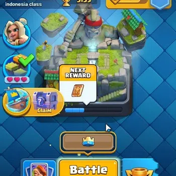 Clash Royale Midgame KTL 9|Trophy 3135|Card 51|Limited Skin|1 Hero 5 EV image 1