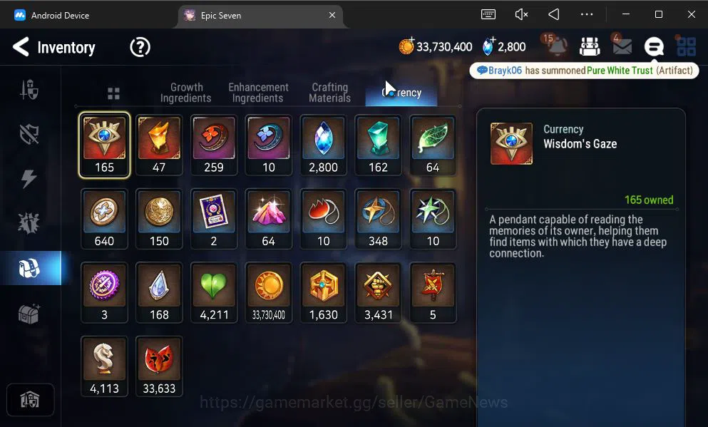 Epic Seven Accounts GLOBAL Unverif|New Era|7 ML(LOTScales,Belian,LH Ce image 13