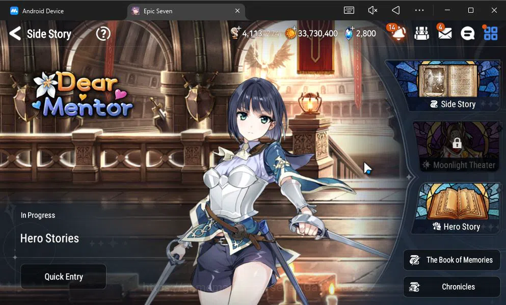 Epic Seven Accounts GLOBAL Unverif|New Era|7 ML(LOTScales,Belian,LH Ce image 17