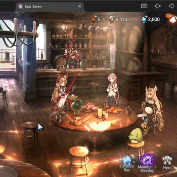 Epic Seven Accounts Mid-Tier GLOBAL Unverif|New Era|7 ML(LOTScales,Belian,LH Cermia,etc)+P Byblis,AS Flan,Etc|PoH ON|2,8K