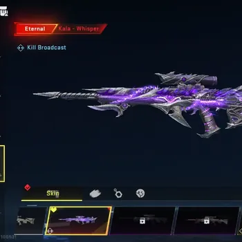 Blood Strike Accounts Collab Skin ASIA | Eternal Gun: Kala - Whisper, QBZ95 - Whisper,MP7 - Tidesong|2 Collab Gun|2 Collab