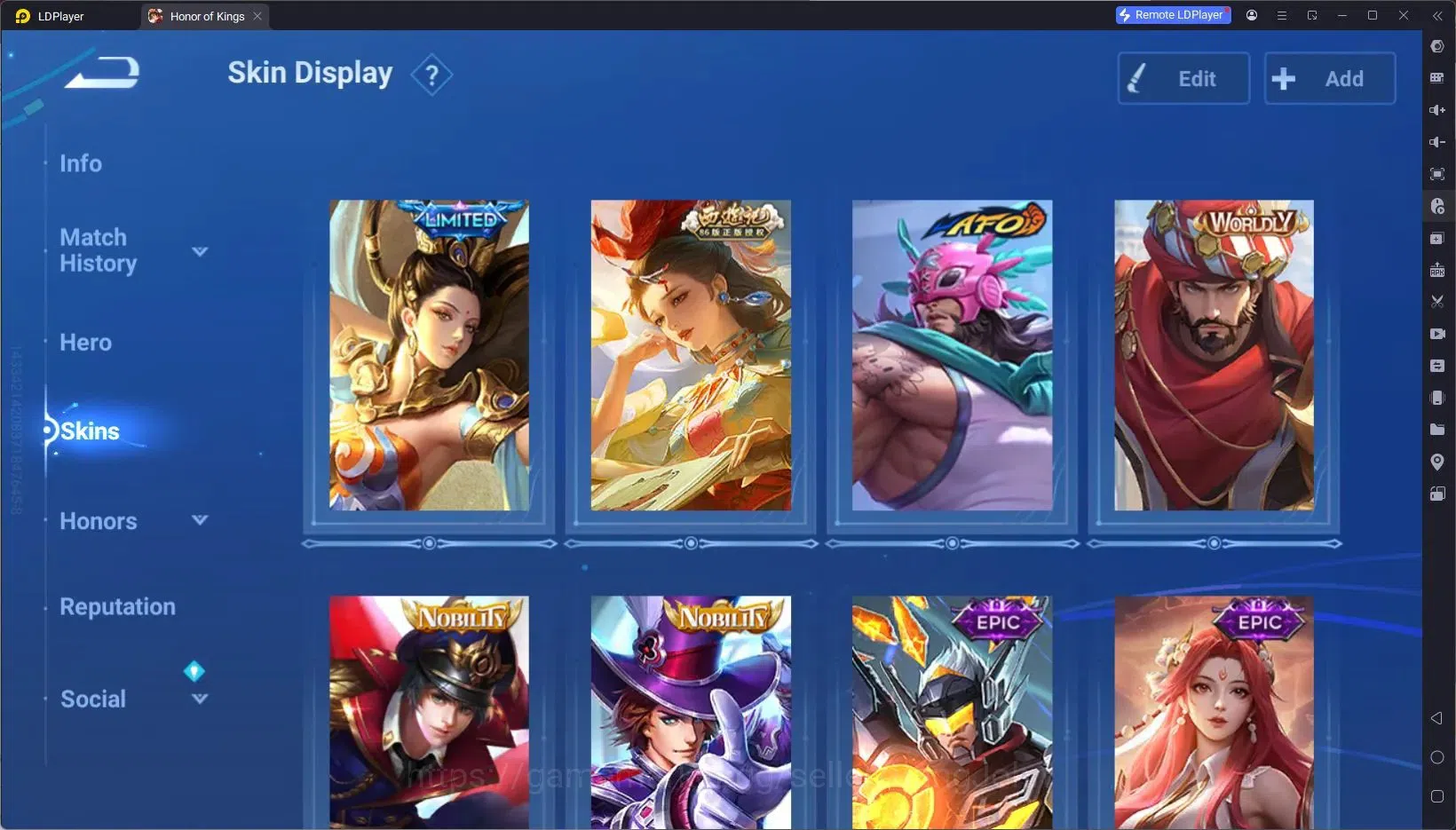 Honor of Kings Accounts Global | 80H 89S | FLAWLESS Xiao Qiao, LIMITED Wha image 5