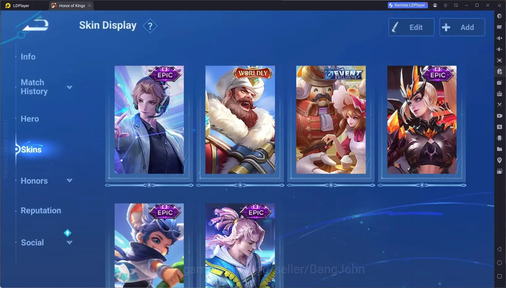 Honor of Kings Accounts Global | 80H 89S | FLAWLESS Xiao Qiao, LIMITED Wha image 7