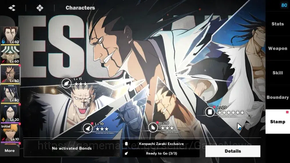 BLEACH: Soul Resonance Accounts NA Crunchyroll|LV 42|8 SSR [(AizenB1,UraharaB1,Zar image 14