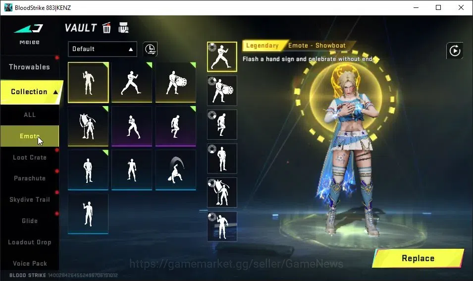 Blood Strike Accounts EU MENA|ETERNAL M4A1-Blight Lv2|Melee ULTRA Butter image 13