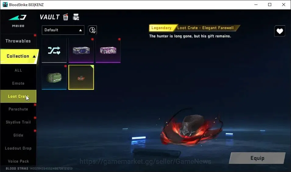Blood Strike Accounts EU MENA|ETERNAL M4A1-Blight Lv2|Melee ULTRA Butter image 14
