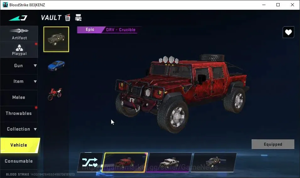 Blood Strike Accounts EU MENA|ETERNAL M4A1-Blight Lv2|Melee ULTRA Butter image 17