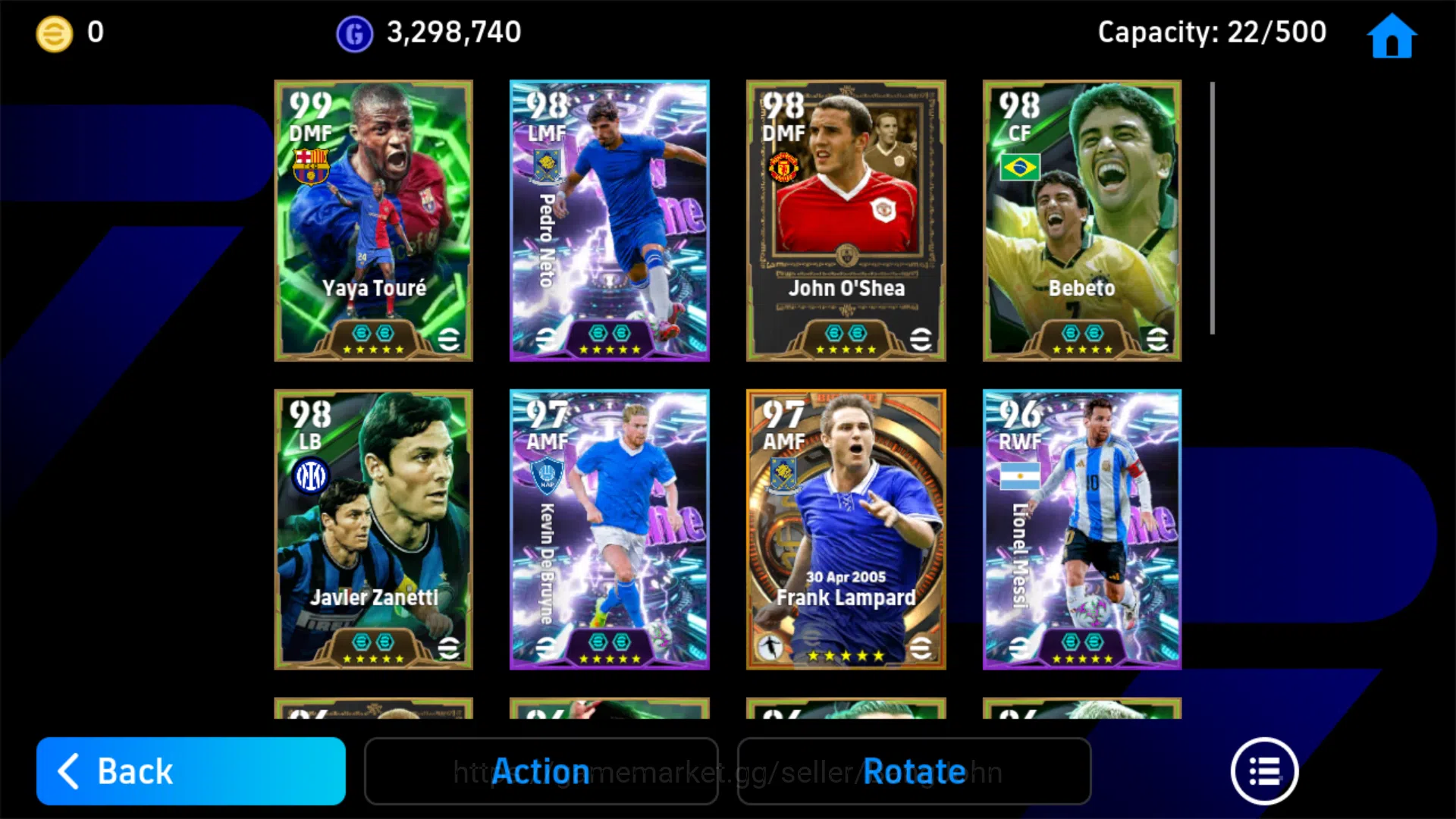 eFootball Accounts Power 3172 | Pedro Neto Show Time | Yaya Toure Epi image 3