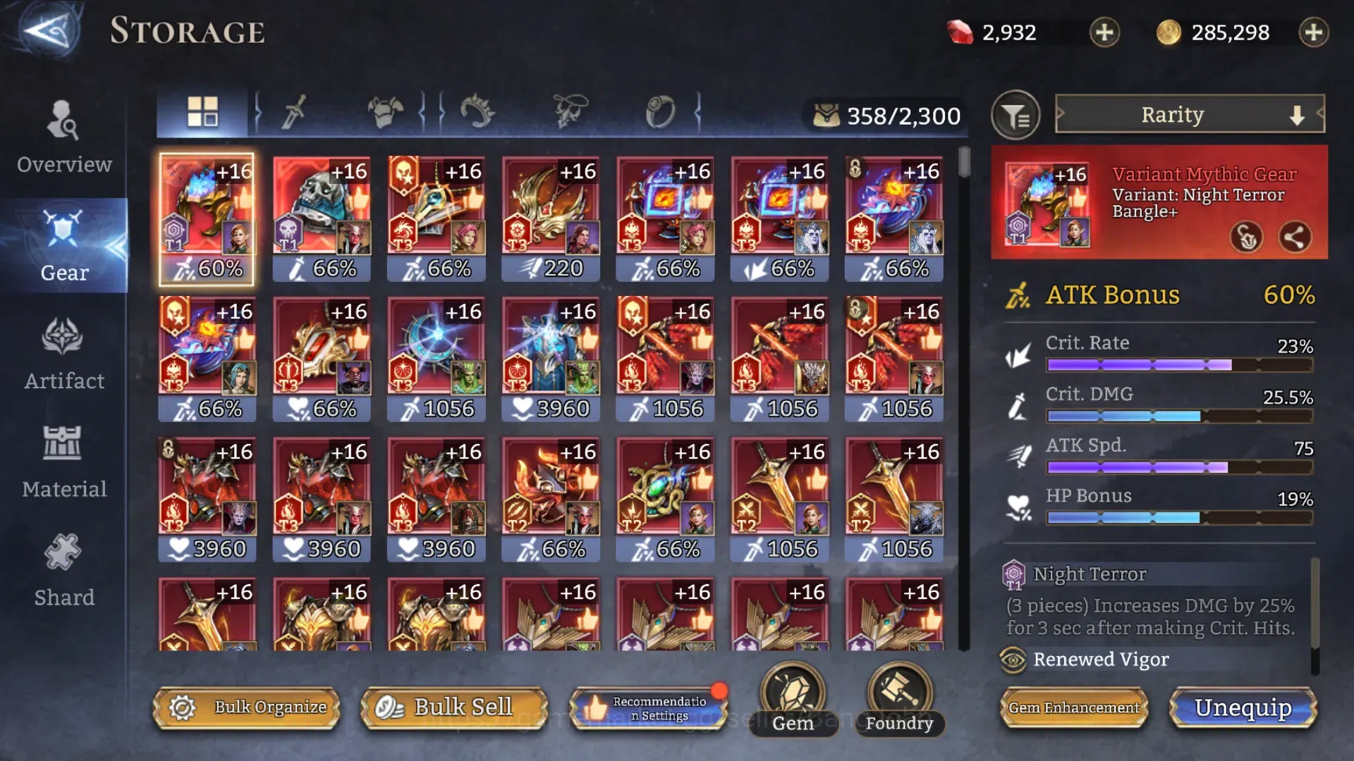 Watcher of Realms Accounts Global 60xx|Power 2,2M|3 Lord Nastya,KingHarz,Toro image 10