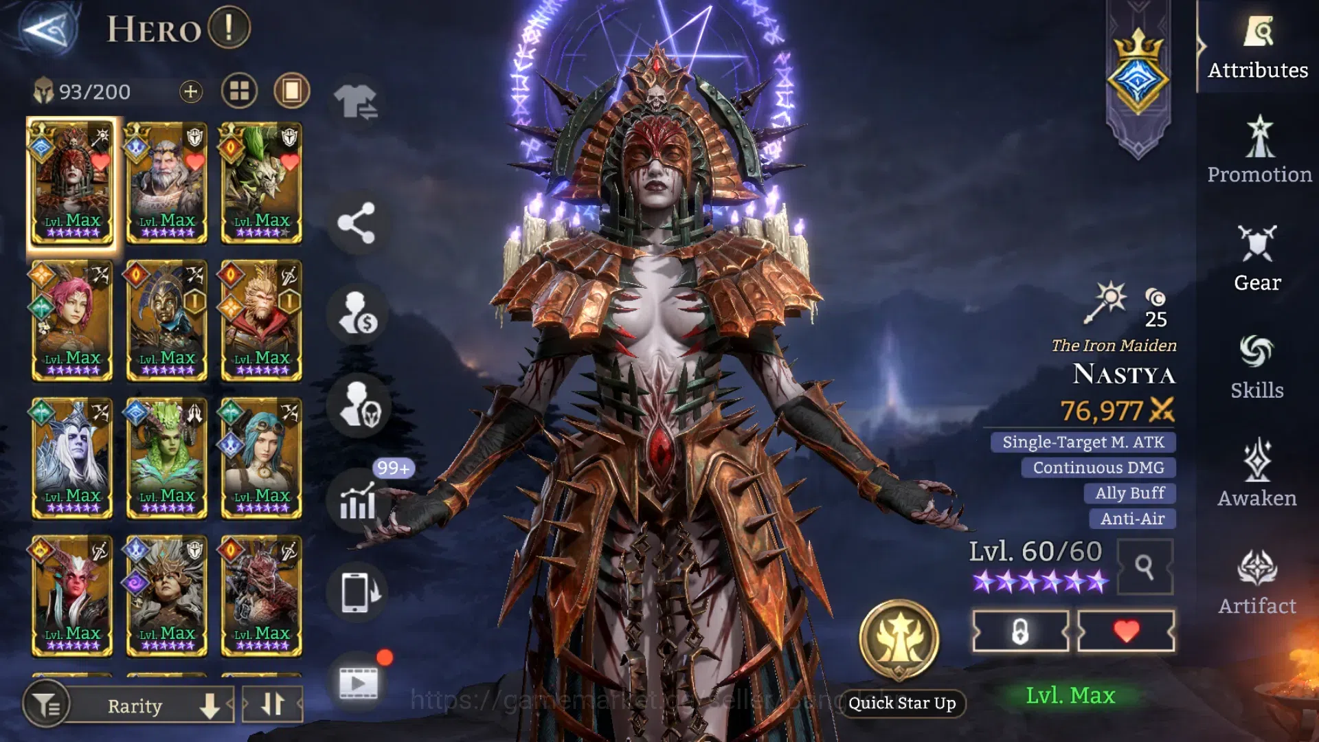 Watcher of Realms Accounts Global 60xx|Power 2,2M|3 Lord Nastya,KingHarz,Toro image 4