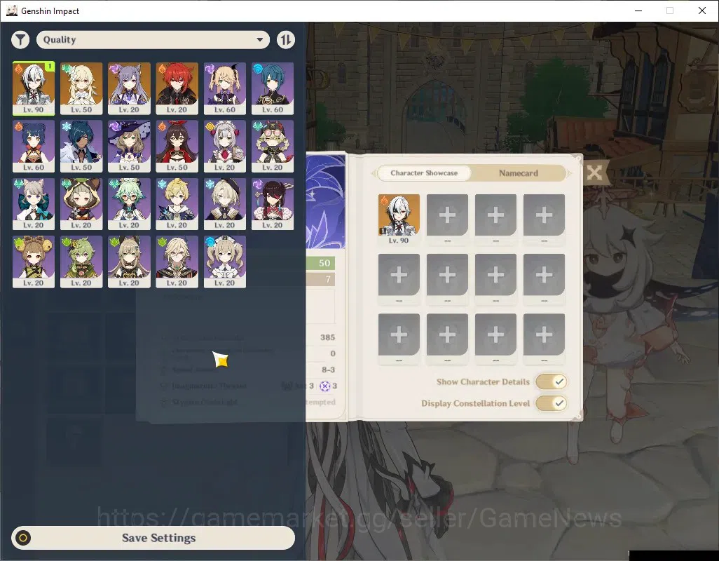 Genshin Impact Accounts ASIA|AR 50|Rate On|1 Limited + 1 (*5Weapon)|Arlecc image 2