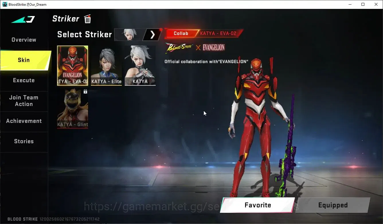 Blood Strike Accounts Asia|ETERNAL Zero,DeAgle+MELEE DualBlades,Collab 7 image 10