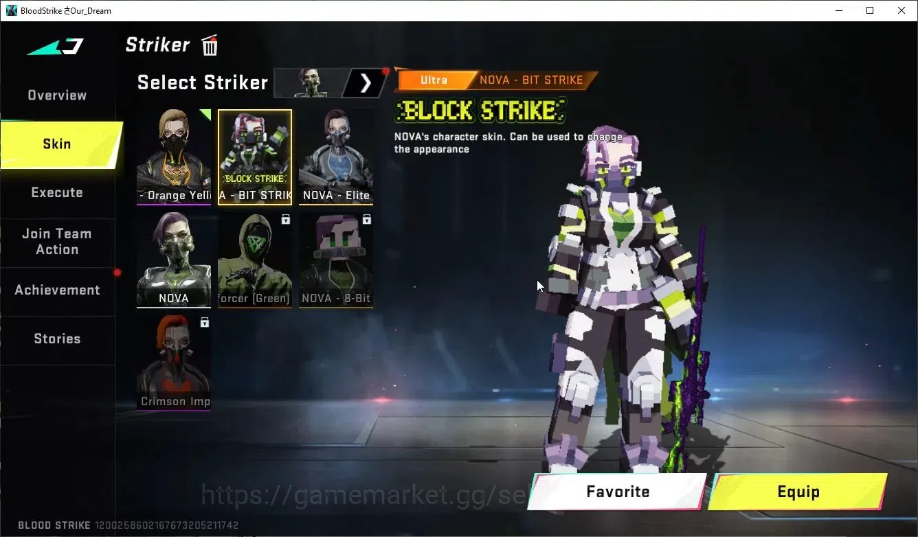 Blood Strike Accounts Asia|ETERNAL Zero,DeAgle+MELEE DualBlades,Collab 7 image 11