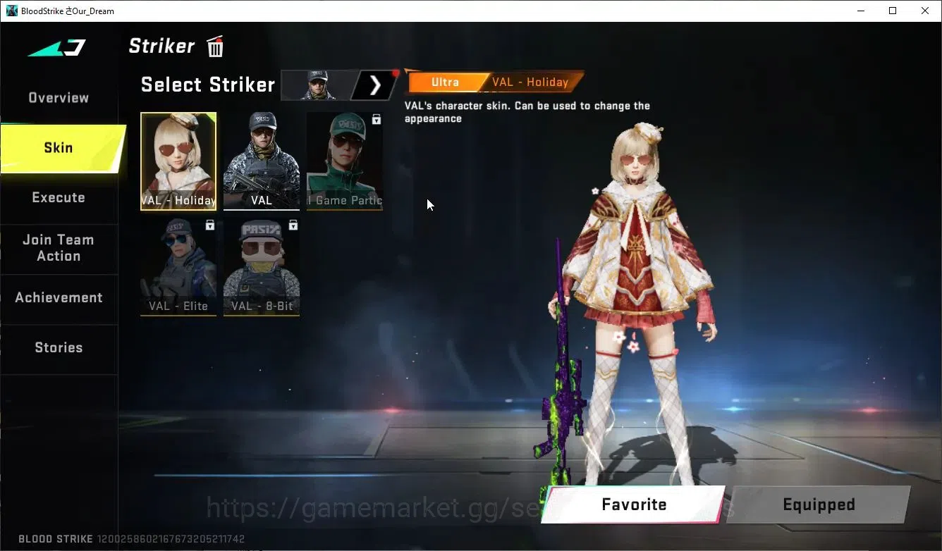 Blood Strike Accounts Asia|ETERNAL Zero,DeAgle+MELEE DualBlades,Collab 7 image 13