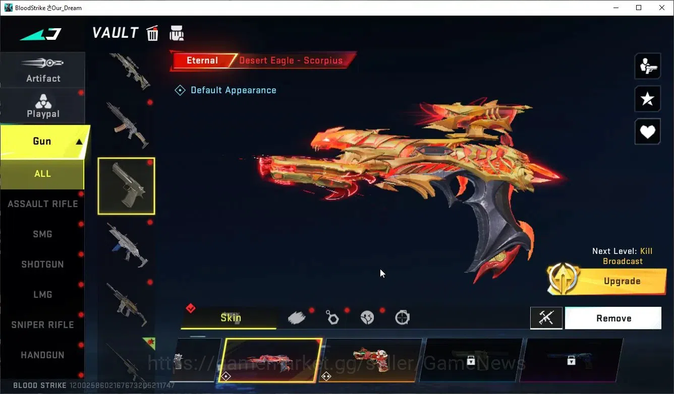 Blood Strike Accounts Asia|ETERNAL Zero,DeAgle+MELEE DualBlades,Collab 7 image 17