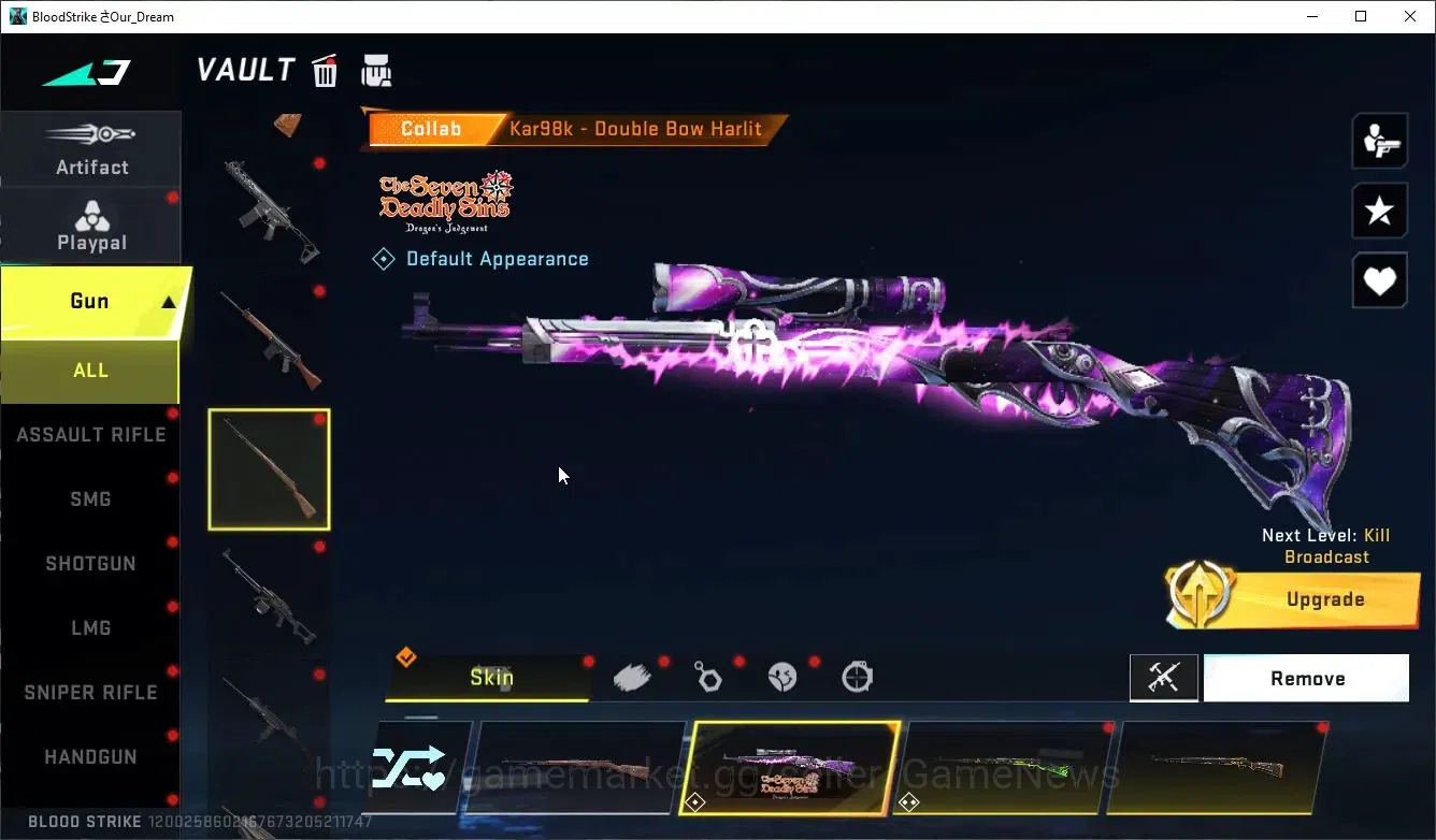 Blood Strike Accounts Asia|ETERNAL Zero,DeAgle+MELEE DualBlades,Collab 7 image 18