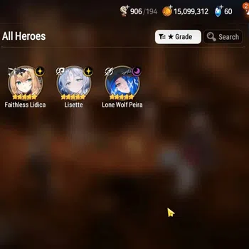 Epic Seven Accounts Starter GLOBAL UnVerif|New Era|3 ML(Lisete,Faith Lidica,LW Peira)+Bellona,Iseria,Landy,Etc|Poh ON|Abys F