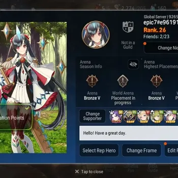 Epic Seven Accounts Starter Global Unverif |Starter|6 ML[Renoa,R Roana,RO Light,LR Krau,Belian,MA Ken]|PoH ON|Stigma 10K|SS