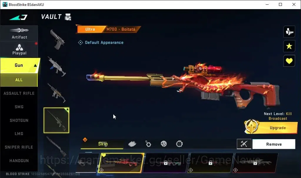 Blood Strike Accounts ASIA|Starter|ULTRA M700-Boitata|Legendary Kala-Und image 3