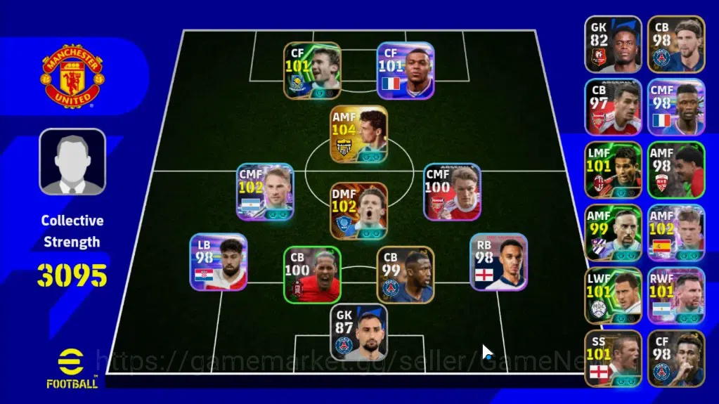eFootball Accounts Legends & Iconic Players Android|BigTime Scott McTominay,Epic Roberto Baggio,W.Rooney,Andriy 1