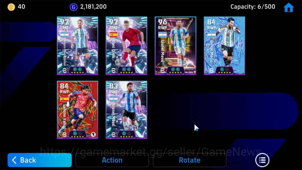 eFootball Accounts Legends & Iconic Players Android|BigTime Scott McTominay,Epic Roberto Baggio,W.Rooney,Andriy 10