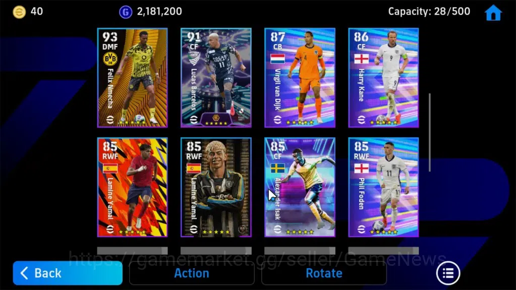 eFootball Accounts Legends & Iconic Players Android|BigTime Scott McTominay,Epic Roberto Baggio,W.Rooney,Andriy 12