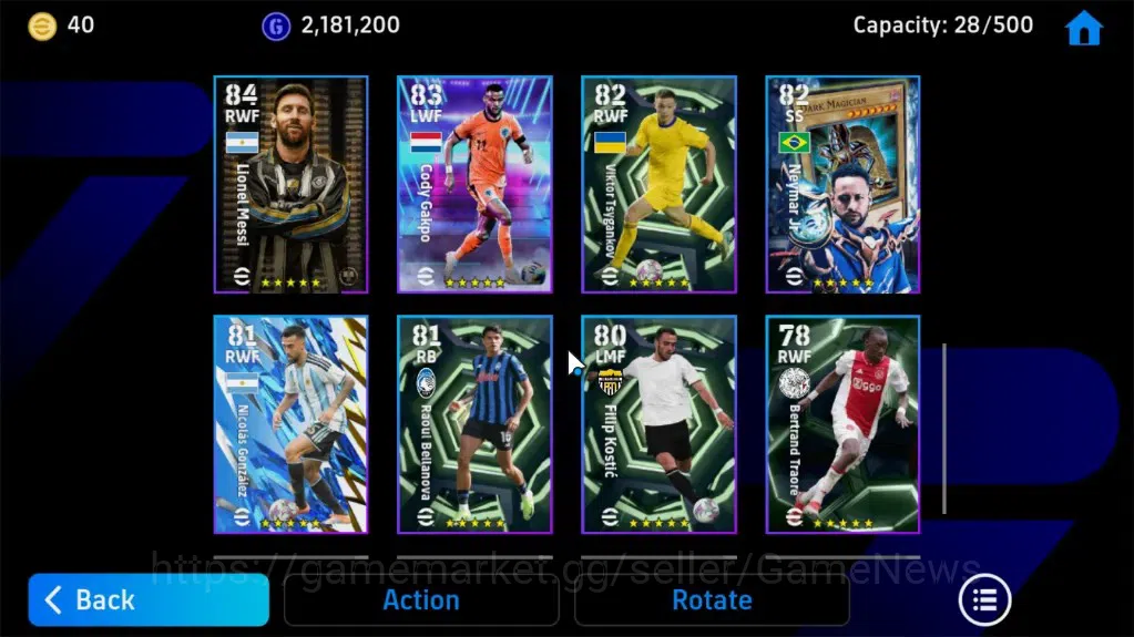 eFootball Accounts Legends & Iconic Players Android|BigTime Scott McTominay,Epic Roberto Baggio,W.Rooney,Andriy 13