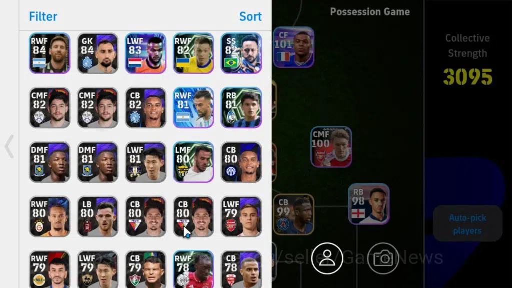 eFootball Accounts Legends & Iconic Players Android|BigTime Scott McTominay,Epic Roberto Baggio,W.Rooney,Andriy 3