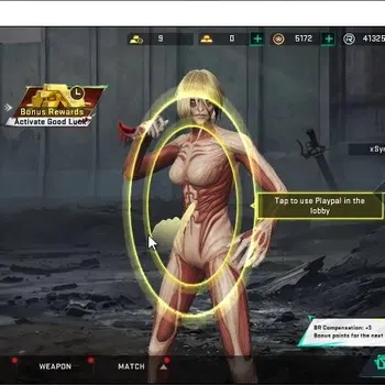 Blood Strike Accounts Collab Skin ASIA|ETERNAL DEagle Scorpio|Collab Titan AOT,SDS M700 Elizabeth,TokRev FN2K Dragon|Ultra