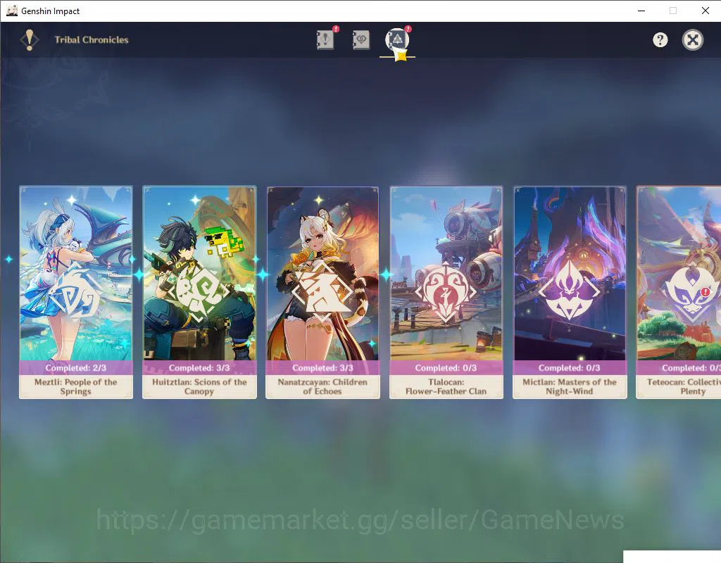 Genshin Impact Accounts Asia|AR 55|7 Limited +5(*5Weapon)|(Raiden,Xiao)+Si image 14
